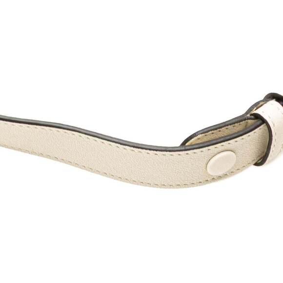 GUCCI Authentic White Leather Shoulder Bag - Picture 4 of 10